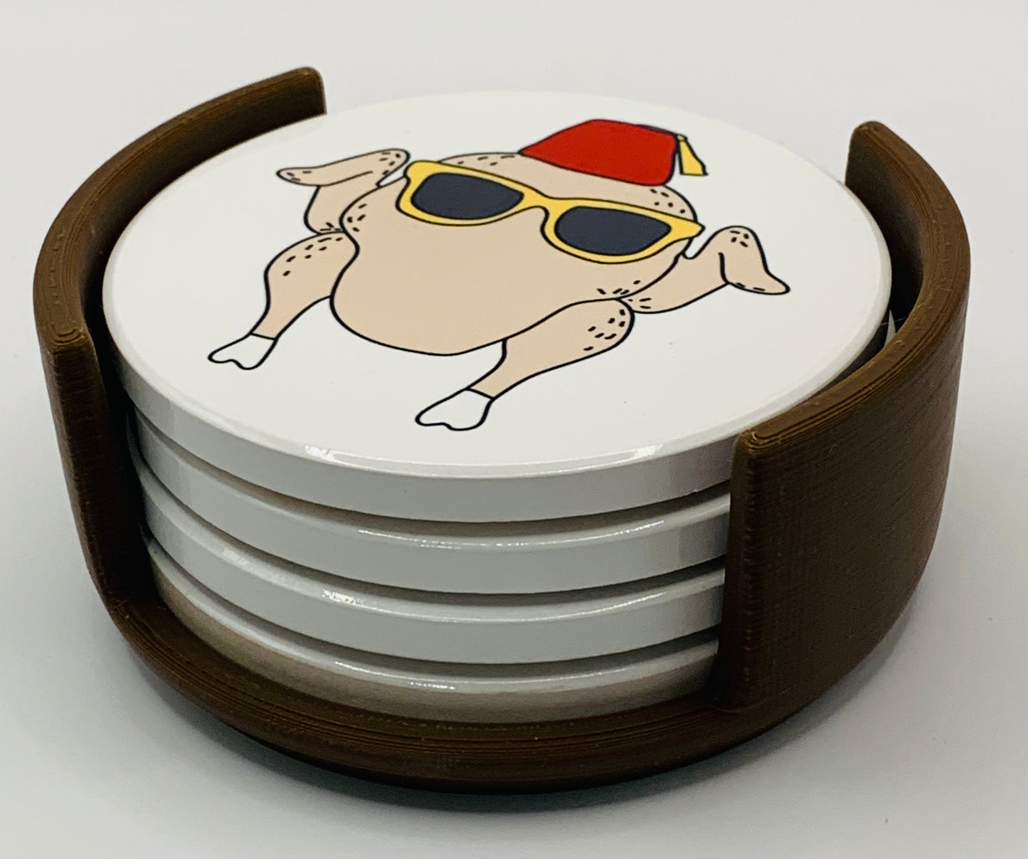 friends icon brown holder