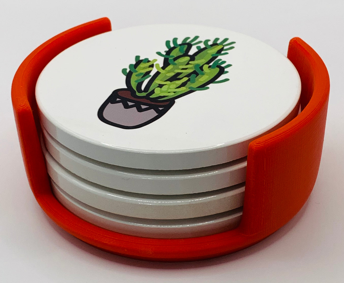 cactus red holder
