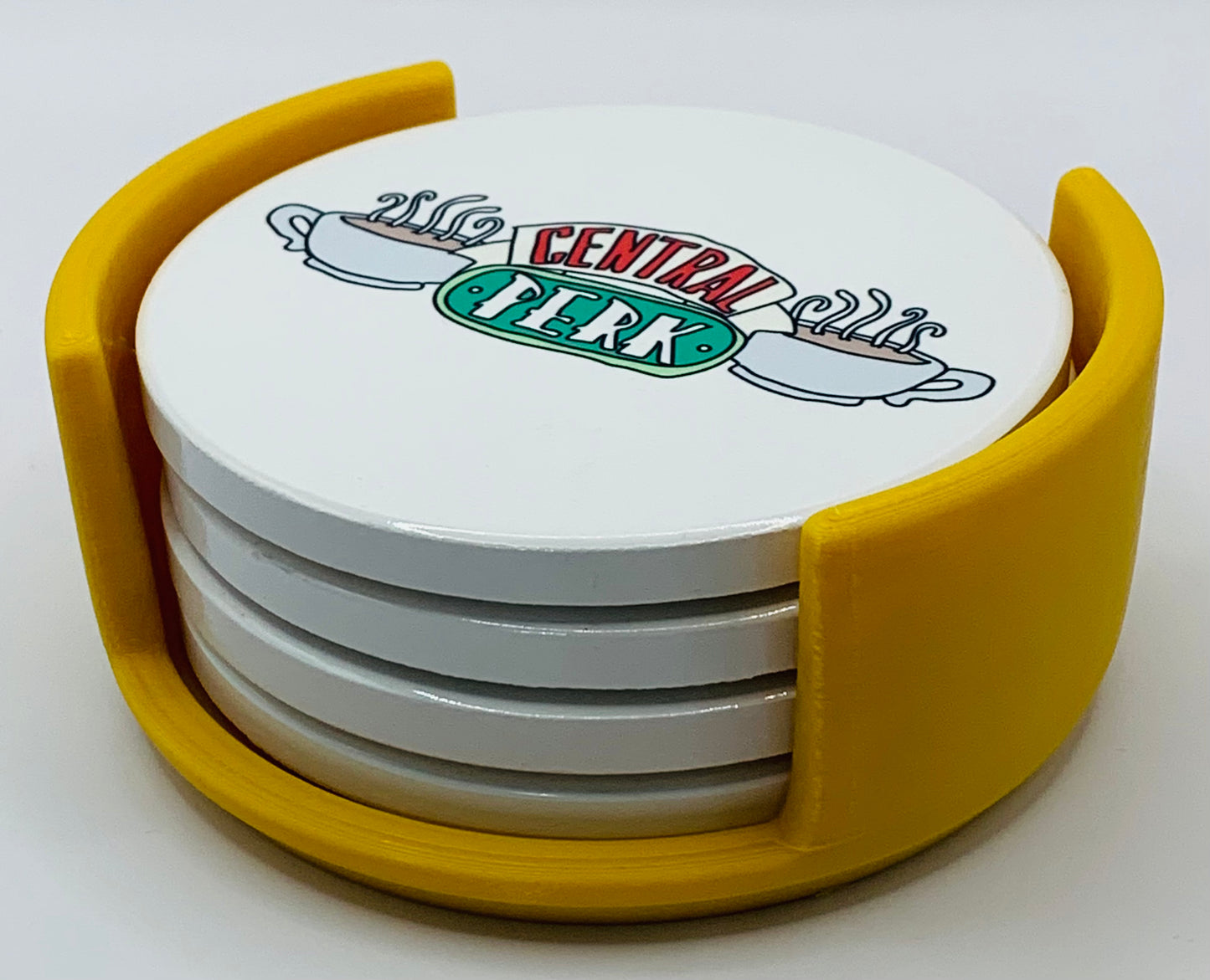 central perk gold holder
