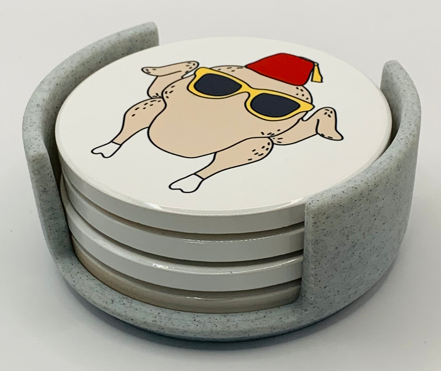 friends icon stone holder