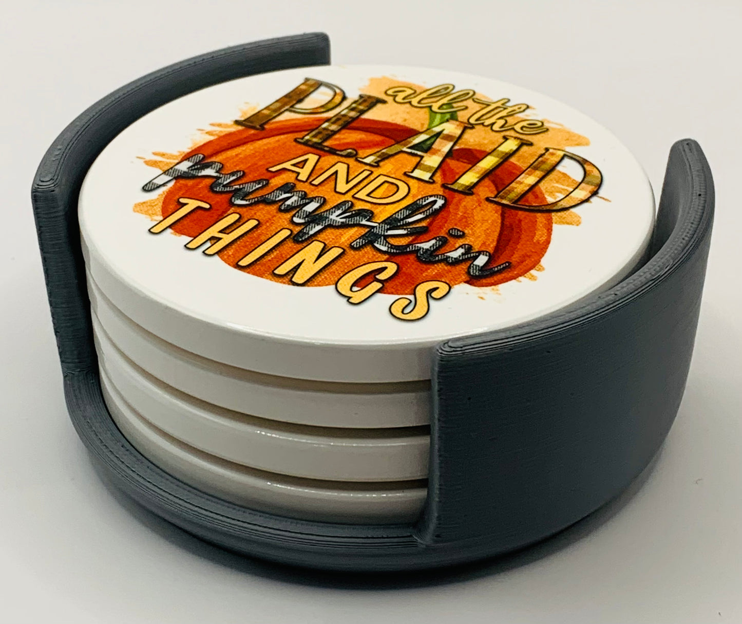 plaidpumpking gray holder