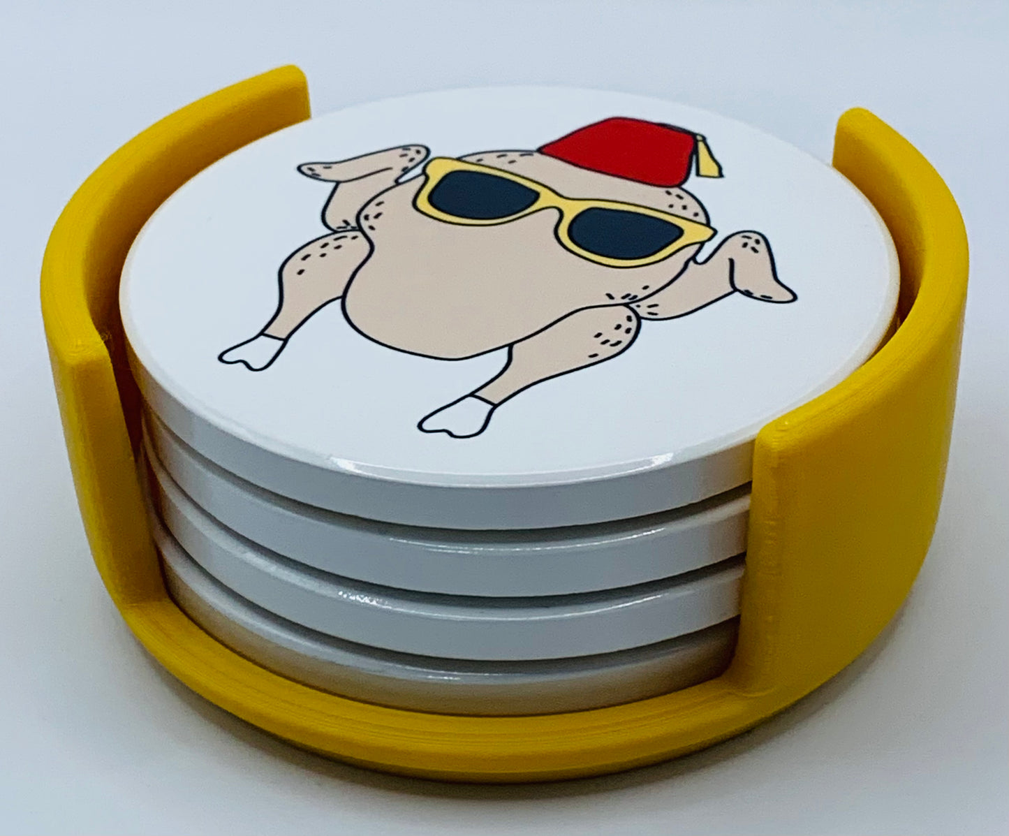 friends icon gold holder