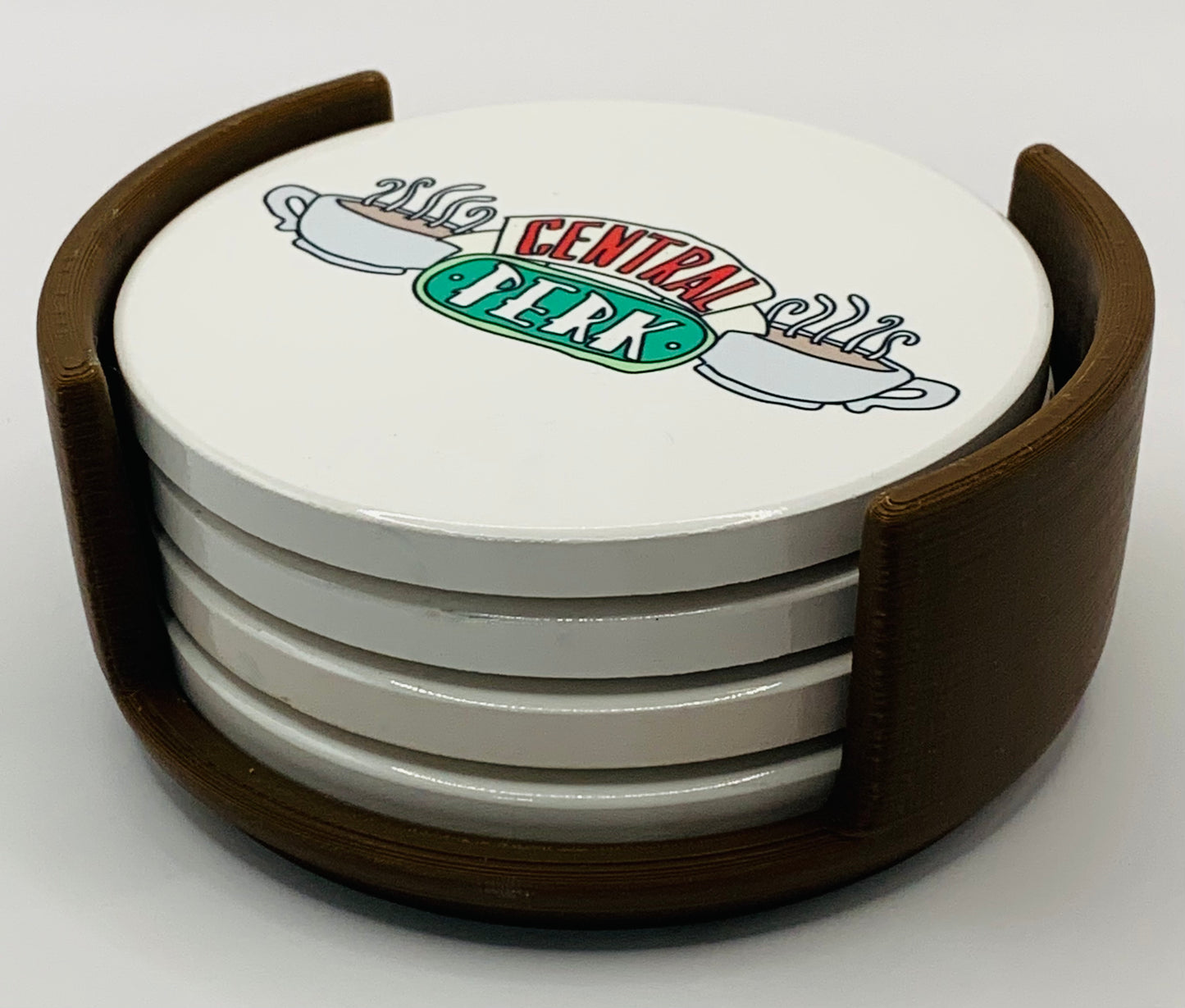 central perk brown holder