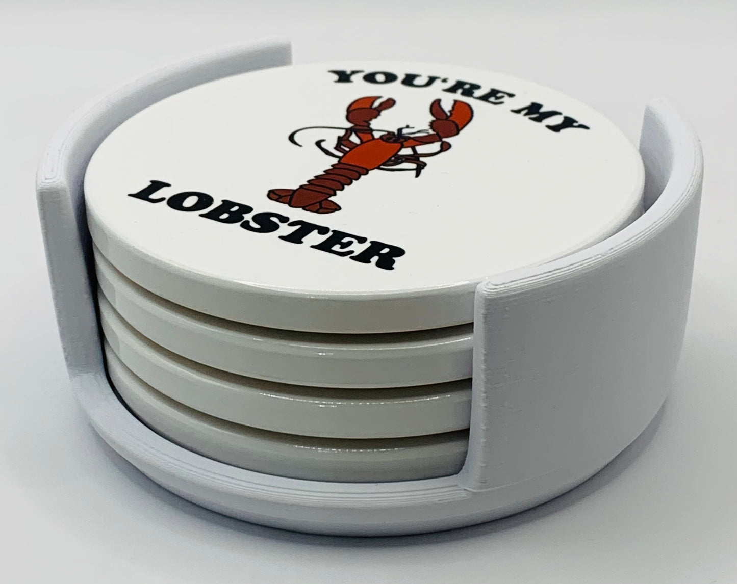 my lobster white holder