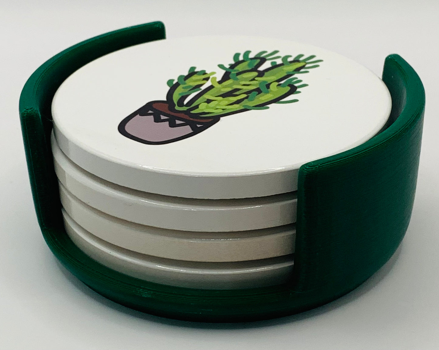 cactus green holder