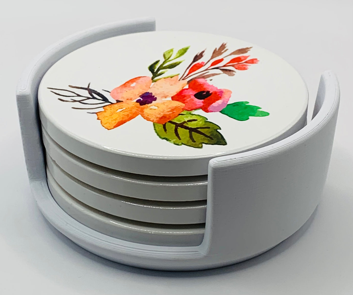floral with holder