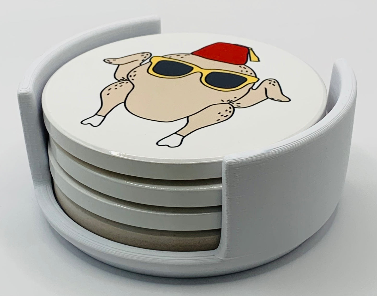 friends icon white holder