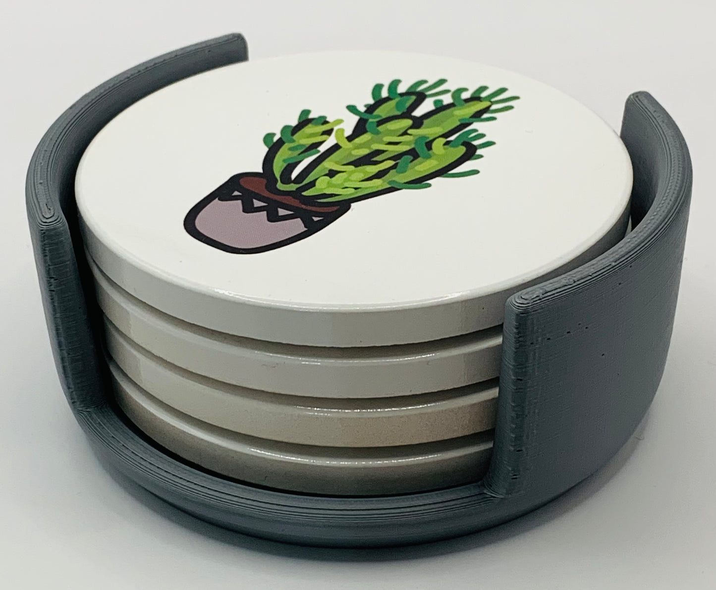 cactus gray holder