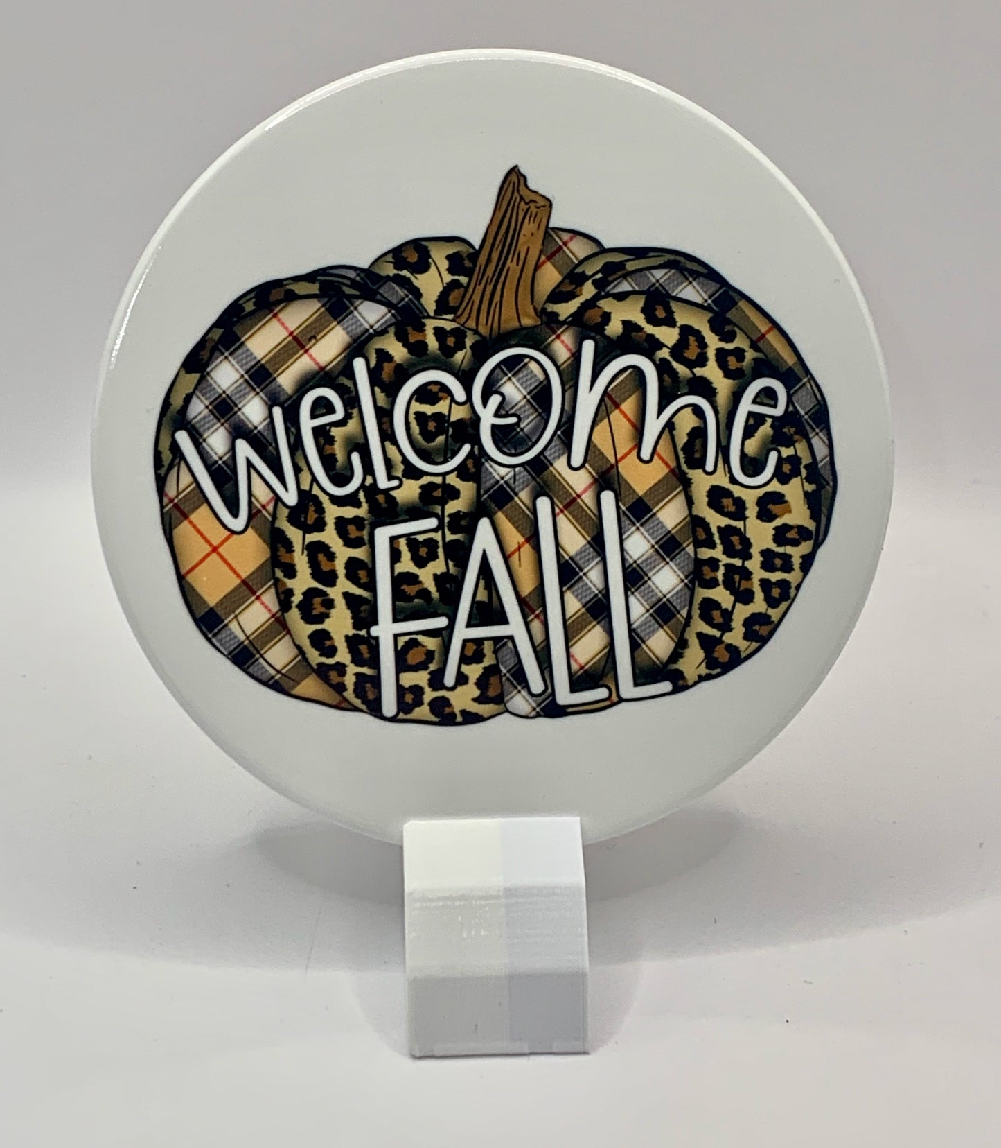 Peace.Love.Fall Mug and Coaster Set