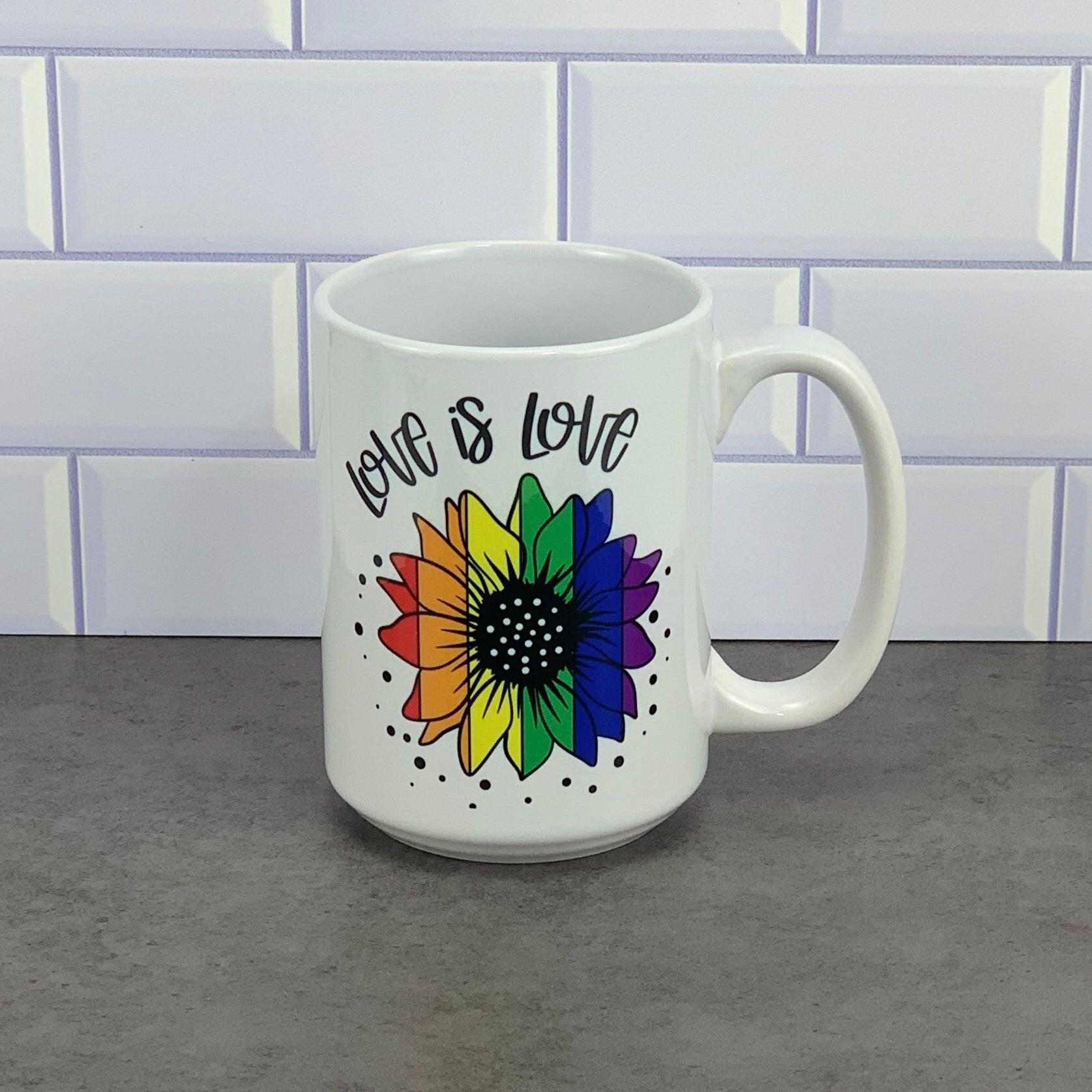 Love is love mug