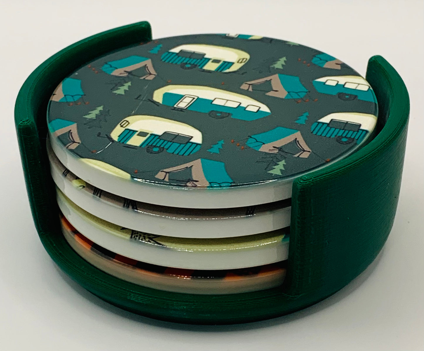 camping green holder