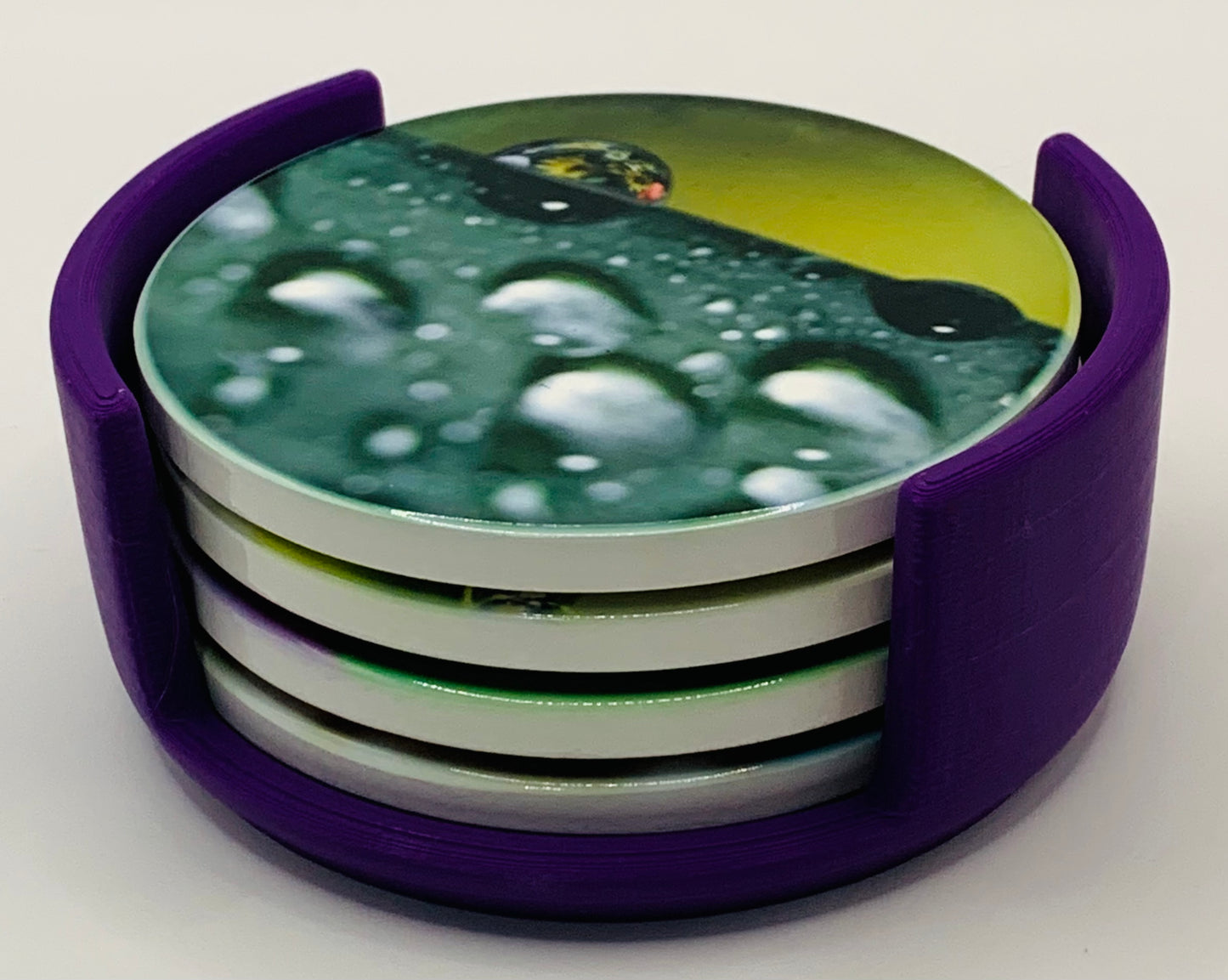 dew drops purple holder