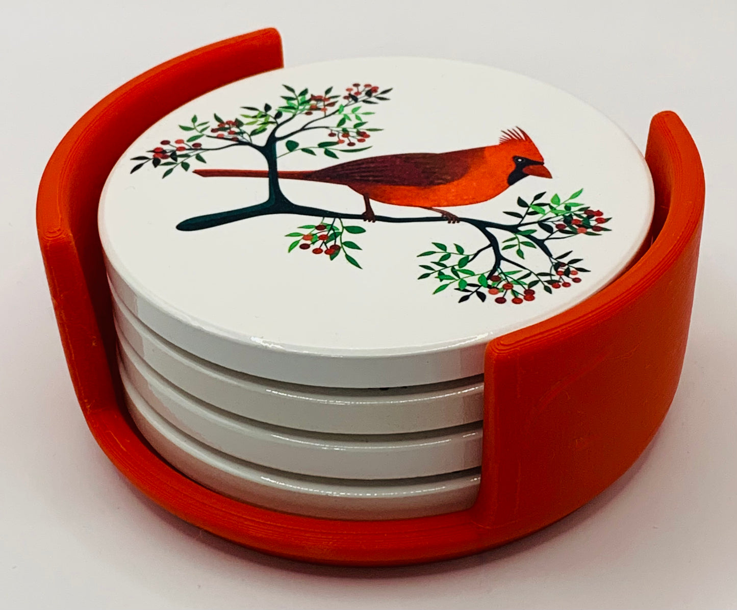red cardinal red holder