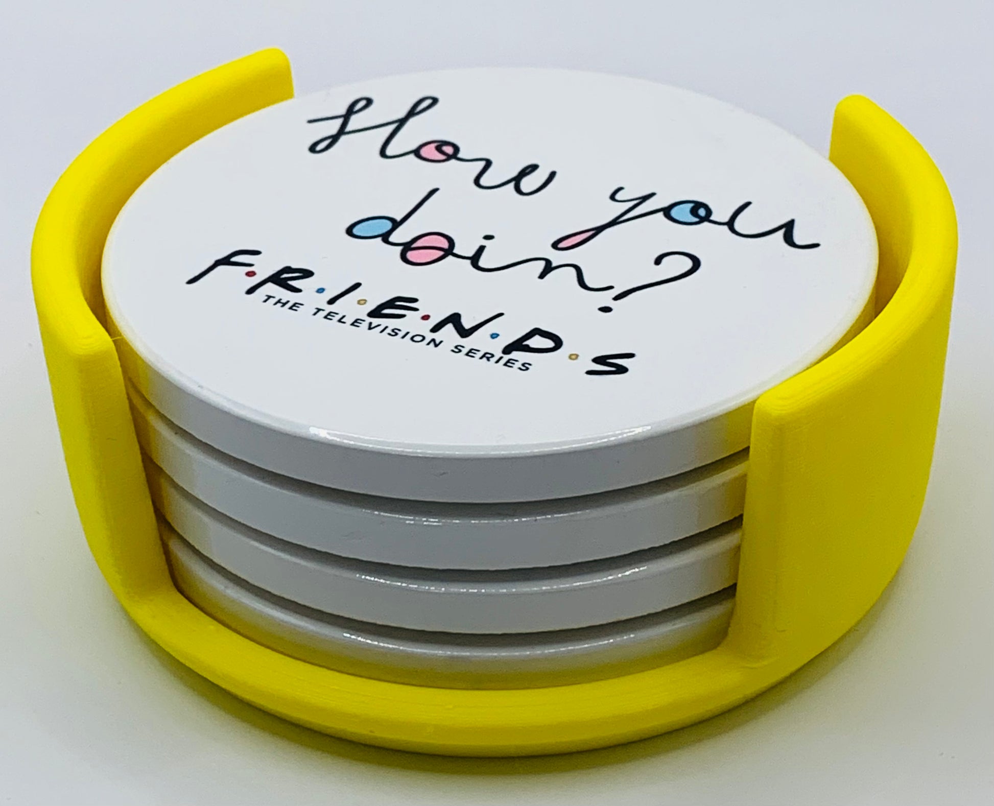 friends phrases yellow holder