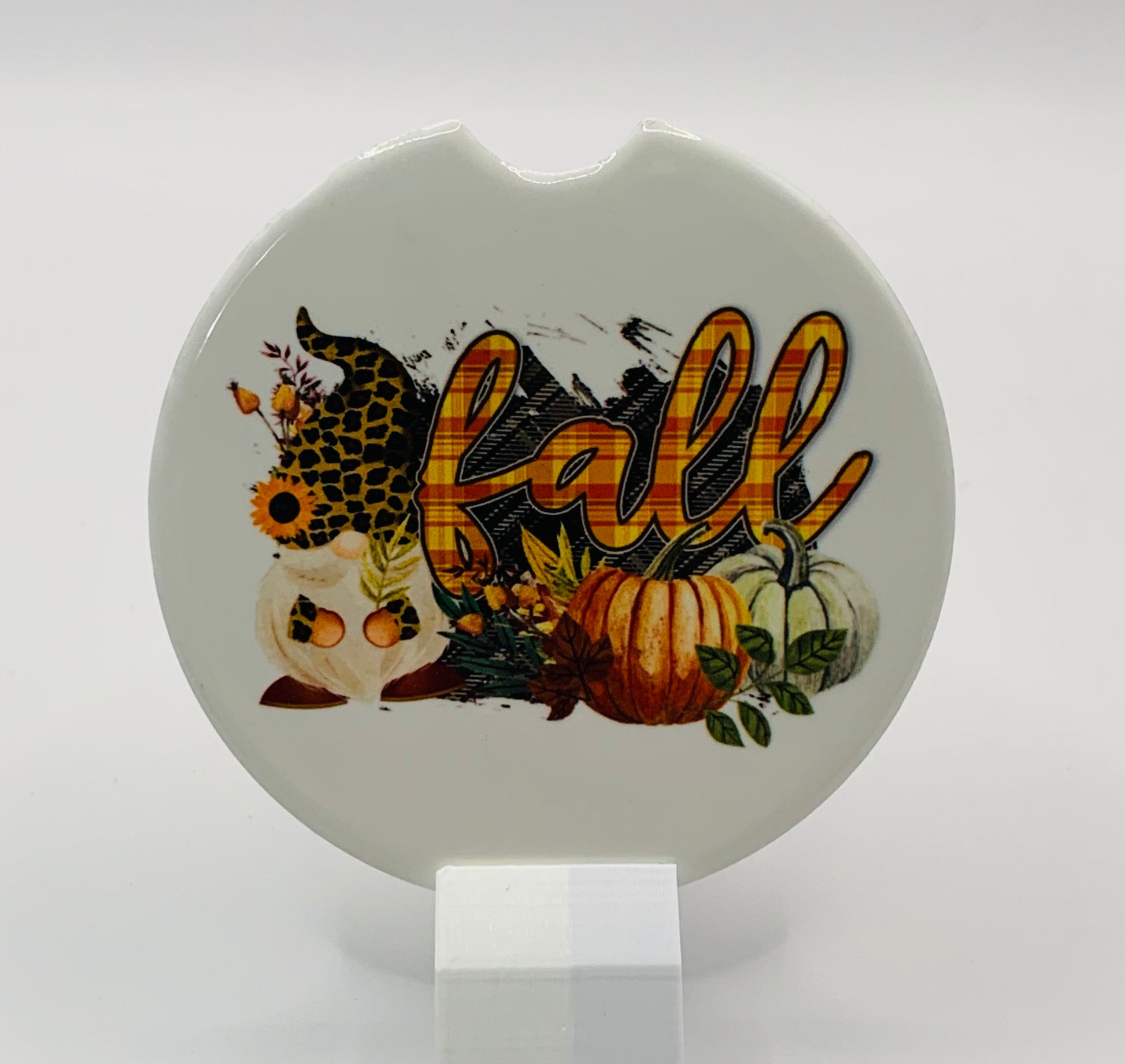 fall gnome car coaster