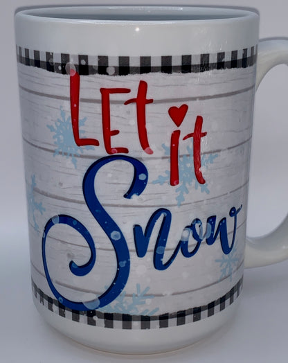 Let It Snow mug
